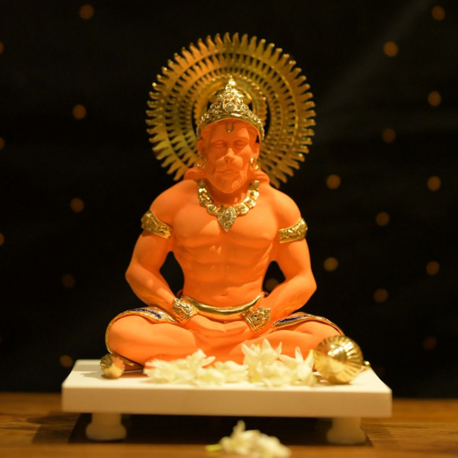 Hanuman Ji Resin Moorti