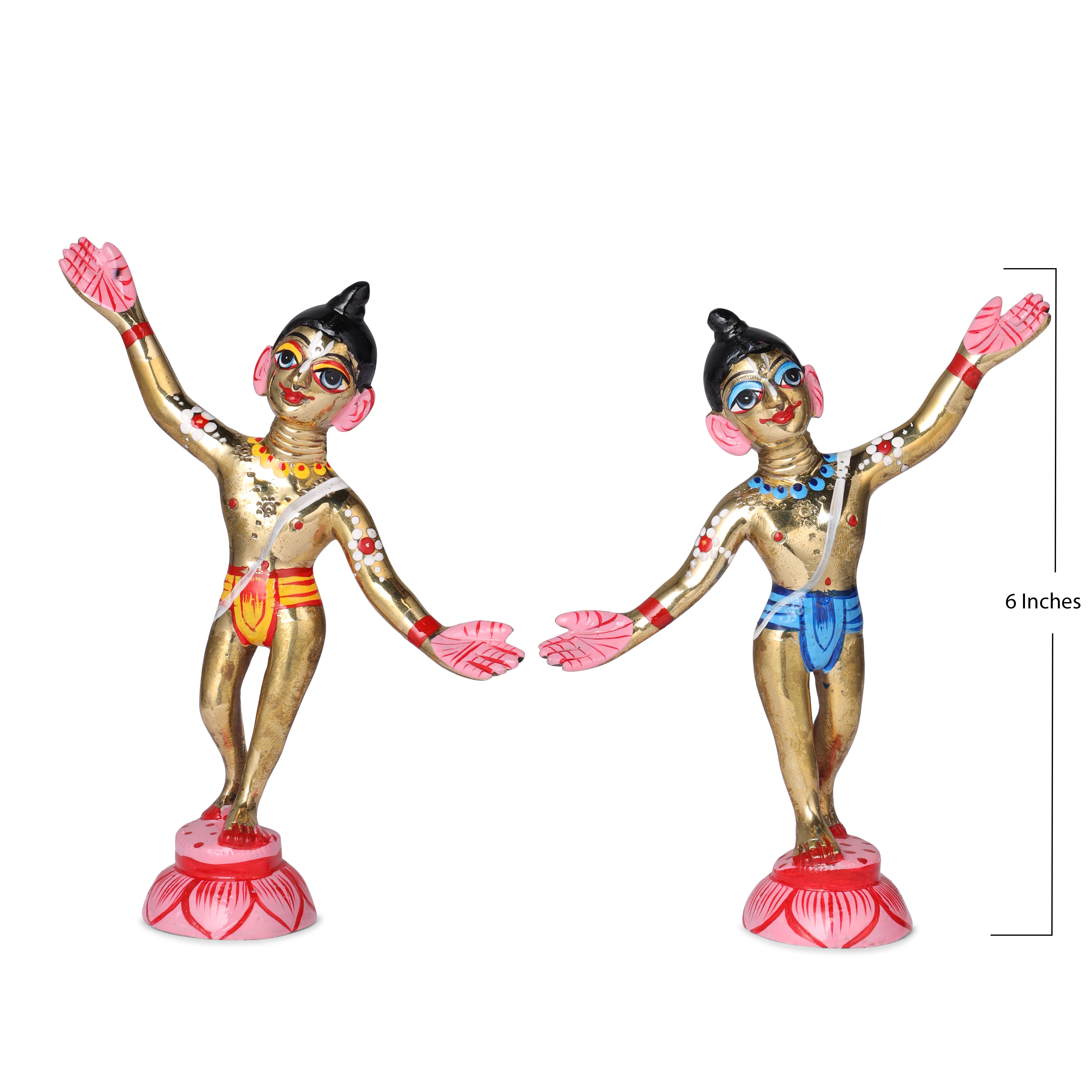 6" Gaur Nitai
