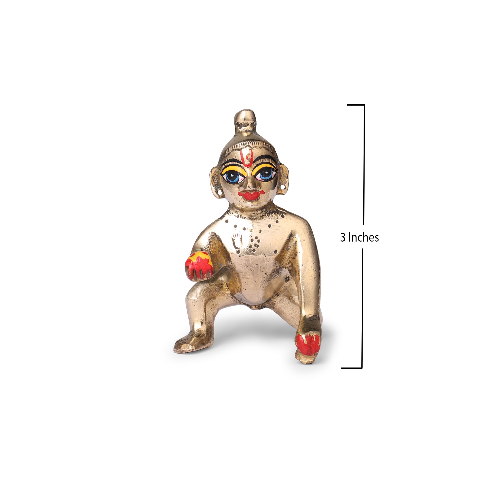 3" Ladoo Gopal
