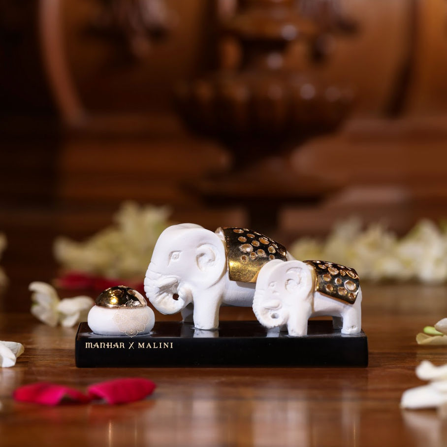 Elephant Agarbatti Stand